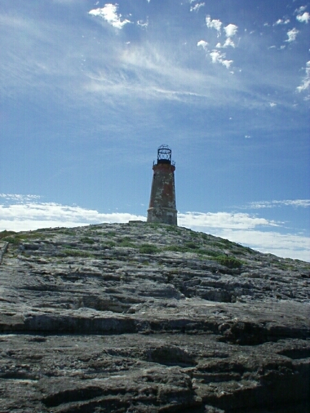 The Light House from the dinghy landing